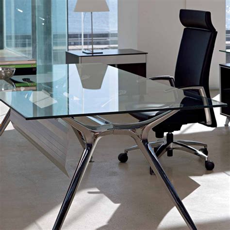 glass desk production1|The Rise of Glass in Modern Offices .
